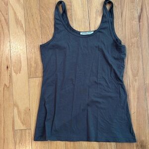 Groceries Apparel NWOT XL Swing Tank Charcoal Grey Hand Dyed Organic Cotton USA